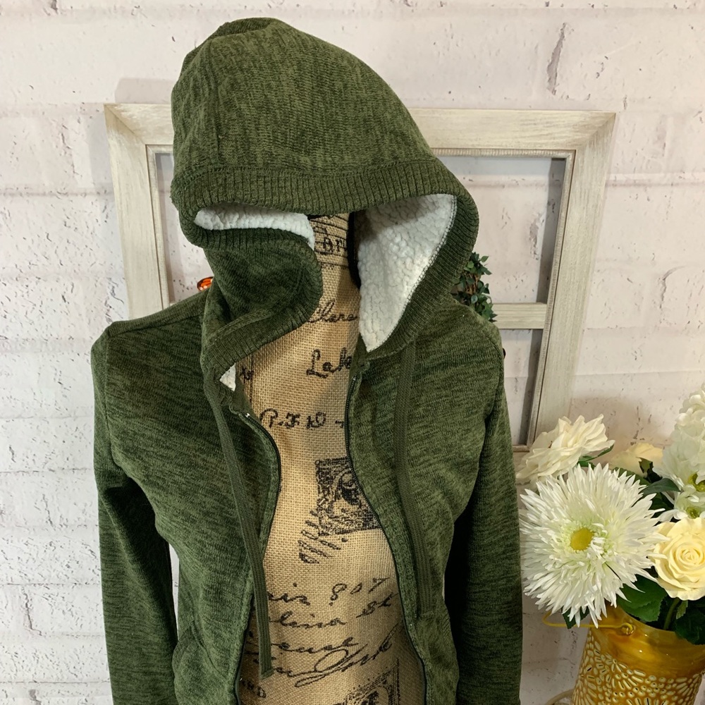 Small full zip hoodie